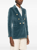Circolo 1901 Velvet Single Breasted Jacket