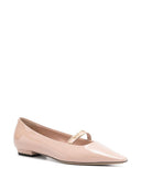 E'Clat Patent Leather Ballet平底