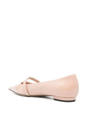 E'Clat Patent Leather Ballet平底