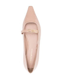 E'Clat Patent Leather Ballet平底