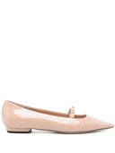 E'Clat Patent Leather Ballet平底