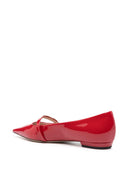 E 'clat ballets de cuero de patente