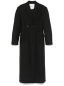 Abrigo largo de lana Herskind