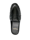 Saint Laurent Peg Leather Loafers