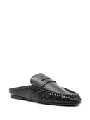 Saint Laurent Peg Leather Loafers