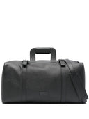 E 'Bolsa de lona de cuero clat