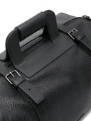 E 'Bolsa de lona de cuero clat