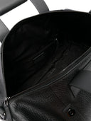 E 'Bolsa de lona de cuero clat