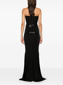 Norma Kamali Shirred Maxi Dress