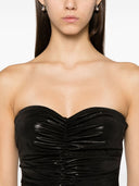 Norma Kamali Shirred Maxi Dress