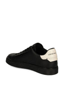 Emporio Armani Logo Leather Sneakers