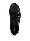 Emporio Armani Logo Leather Sneakers