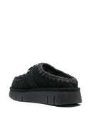 Zapatillas de logotipo de metal de muescas de mou bounce