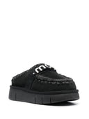 Zapatillas de logotipo de metal de muescas de mou bounce