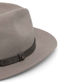 Sombrero de fedora de lana emporio armani