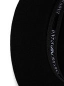 Sombrero de fedora de lana emporio armani