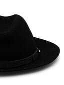 Sombrero de fedora de lana emporio armani