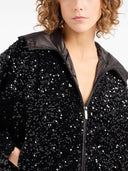 Emporio armani chaqueta de lentejuelas