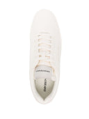 Emporio Armani Logo Leather Sneakers