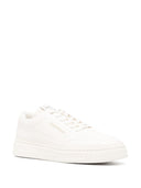 Emporio Armani Logo Leather Sneakers