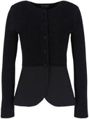 Chaqueta corta a rayas Emporio Armani