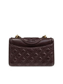 Tory Burch Fleming Bolso de hombro de cuero pequeño