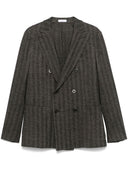 Chaqueta de doble pecho de lana boglioli