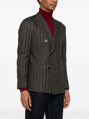 Chaqueta de doble pecho de lana boglioli