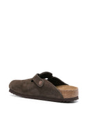 Birkenstock Boston Suede en cuir en cuir