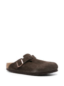 Birkenstock Boston Suede en cuir en cuir