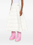 Moncler Nylon Padded Midi Skirt