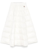 Moncler Nylon Padded Midi Skirt