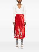 Forte Forte Embroidered Velvet Skirt