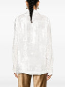 Camisa de terciopelo bordado Forte Forte