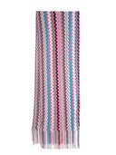Missoni Wave Motif Fringed Scarf
