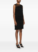 Norma Kamali Fringed Mini Dress