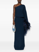 Taller Marmo Main Fethered Long Dress