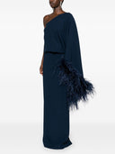 Taller Marmo Main Fethered Long Dress