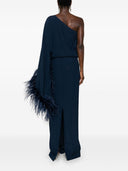 Taller Marmo Main Fethered Long Dress