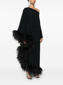 Taller Marmo Main Feathered Long Dress