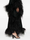 Taller Marmo Main Feathered Long Dress