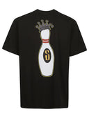 Stussy Kingpin Print Cotton T Shirt