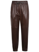 Pantalones de cuero de brunello cucinelli