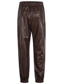 Pantalones de cuero de brunello cucinelli