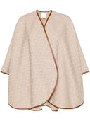 Valentino Toile Iconographe Wool Poncho