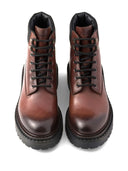 Prada Re Nylon And Leather Boots
