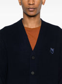 Maison Kitsune 'Fox Head Wool Cardigan
