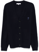Maison Kitsune 'Fox Head Wool Cardigan