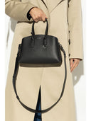 Emporio armani capsule riciclato in pelle medio tote bag