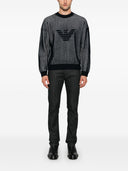 Emporio Armani Wool Crewneck Pull